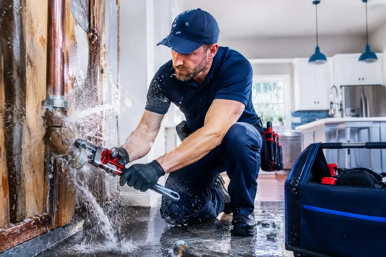 Local emergency pipe repair professionals in Dryfork, WV
